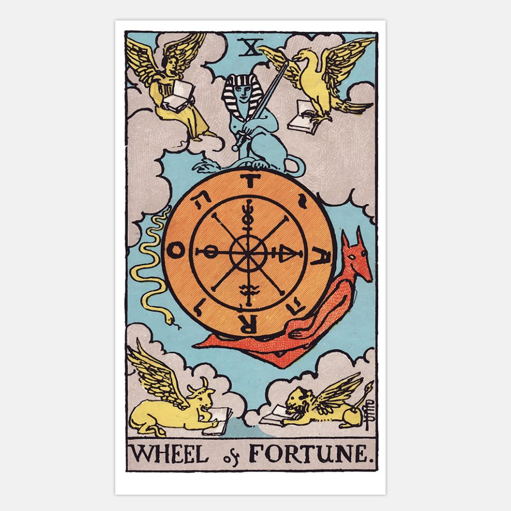 Tarot - Rueda de la fortuna